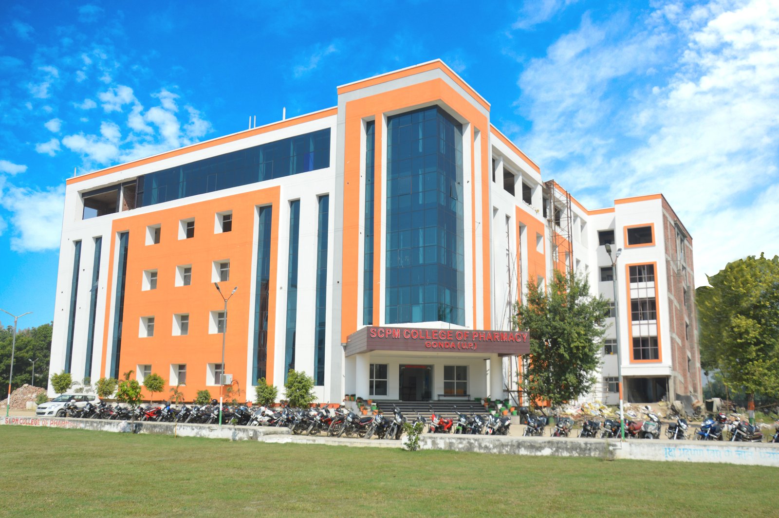 SCPM College of Pharmacy campus building